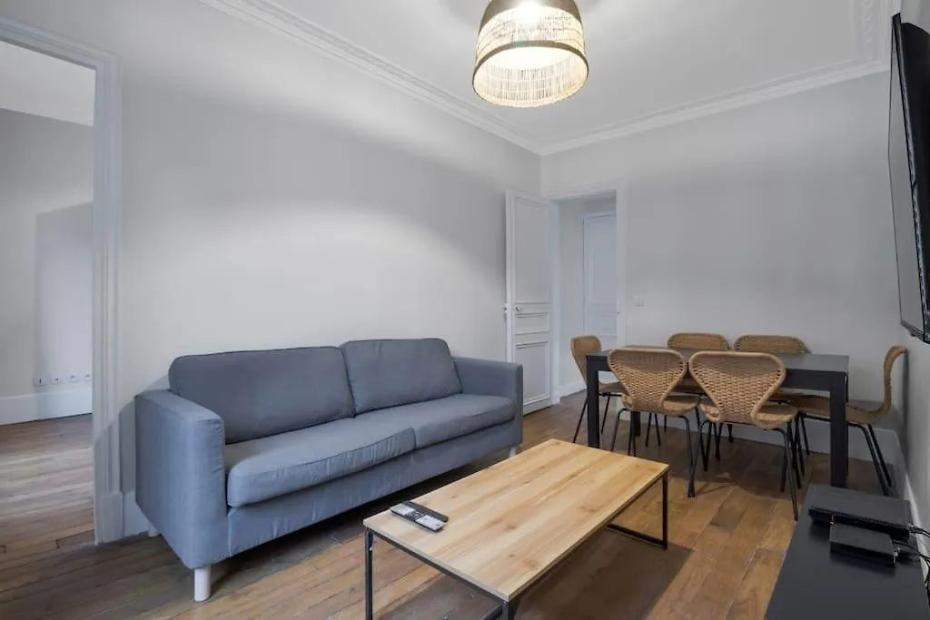 Apartament 6pers #3 Bedrooms #2 Bathrooms#paris 17eme Paryż
