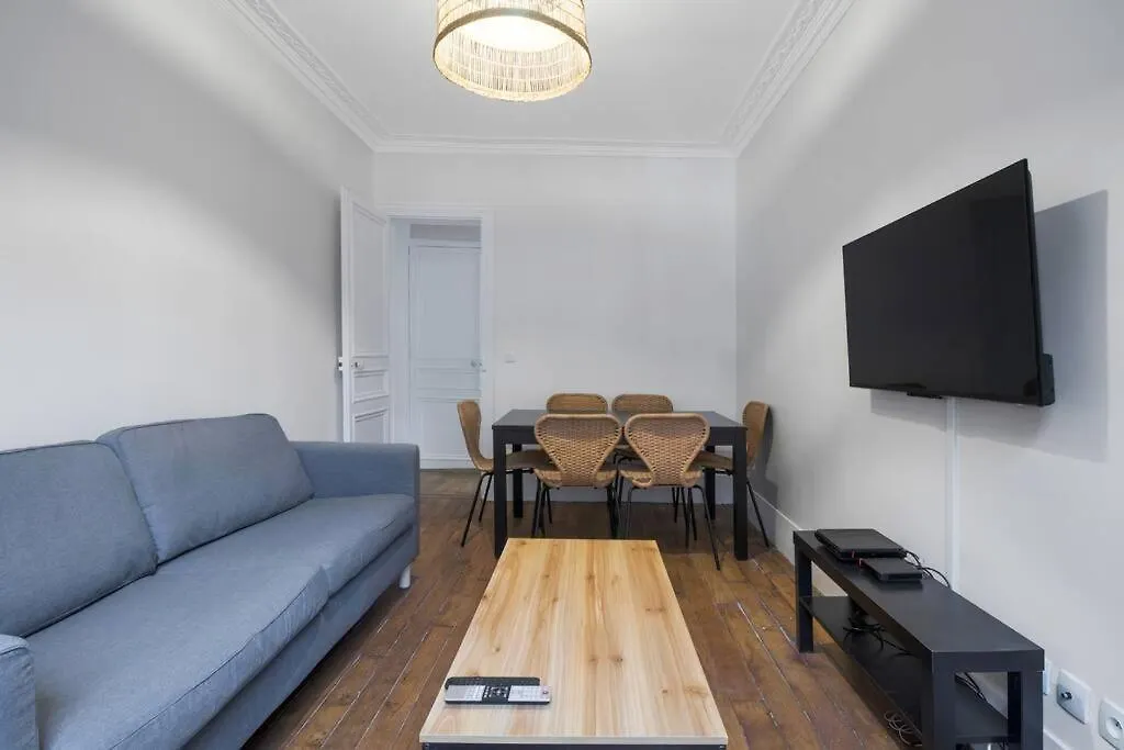 6pers #3 Bedrooms #2 Bathrooms#paris 17eme Apartament *